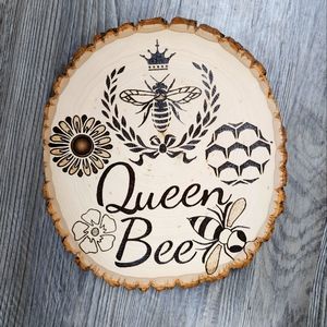 Handmade Wood Burning Art